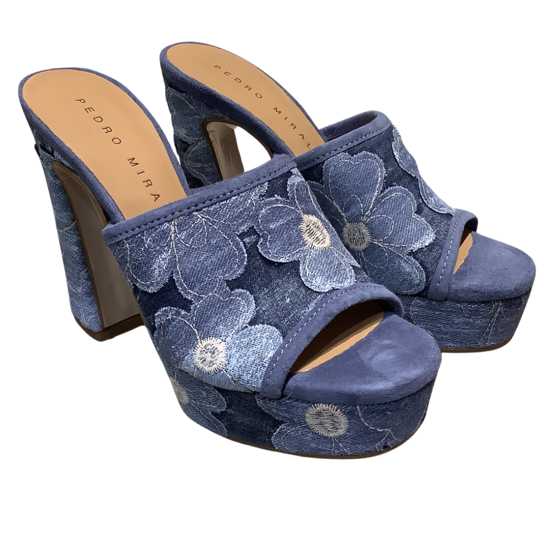 (image for) Pedro Miralles 'Flora' Mule | pedro miralles outlet-1714
